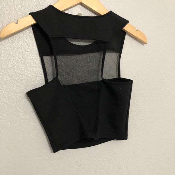 silence + noise Urban Outfitters sheer top small - Picture 2 of 4